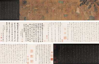 佚名 揭钵图 手卷